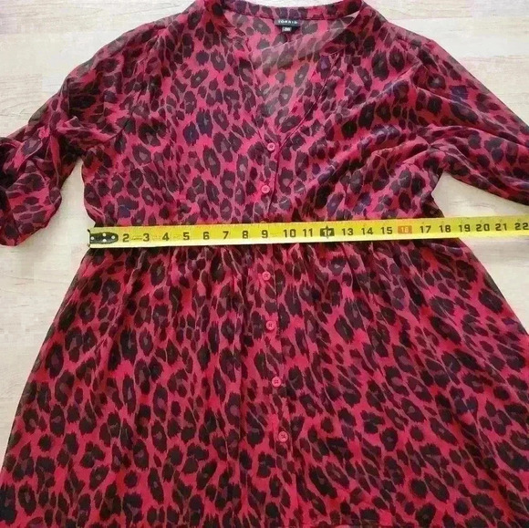 Torrid leopard tunic size 00 - Picture 6 of 8